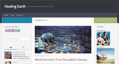Desktop Screenshot of healingearth.info