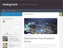 Tablet Screenshot of healingearth.info